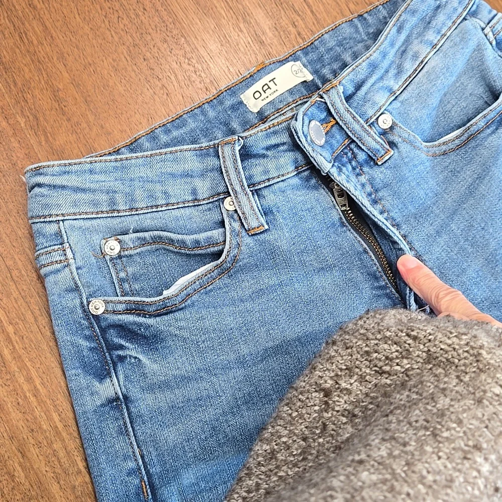 Oat New York Wide Leg Crop Jean - Picture 7 of 13